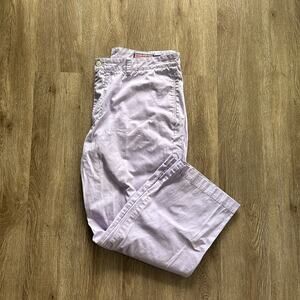 Vineyard Vines Chinos Light Purple Size 38X26 100% Cotton Preppy